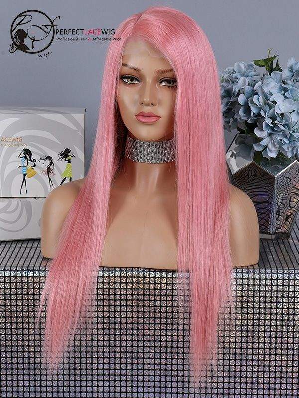 Affordable pink lace front wigs best sale